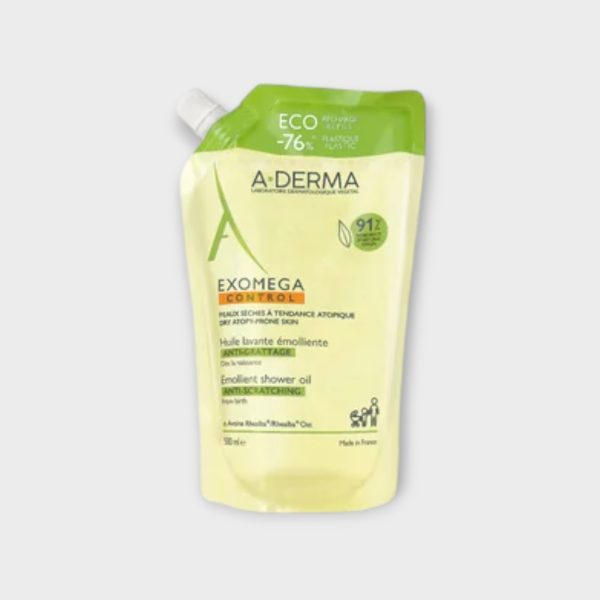 ADE007.jpg A-DERMA Emollient Cleansing Oil Anti-Scratch Refill 500 ml