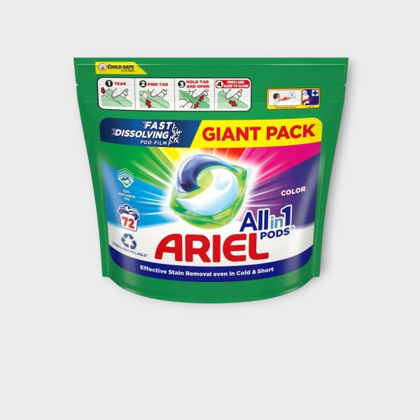 ARI010.jpg Ariel All-in-1 Liquid Laundry Capsules 72 washes