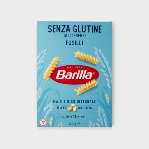 Barilla gluten-free pasta Pasta Senza Glutine Fusilli 400