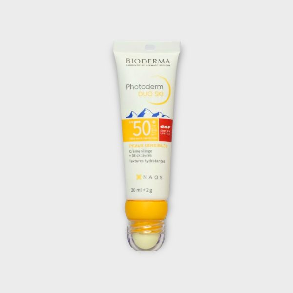 Bioderma Photoderm Duo Ski Crème Visage SPF50+ 20 ml + Stick Lèvres SPF50+ 2 g