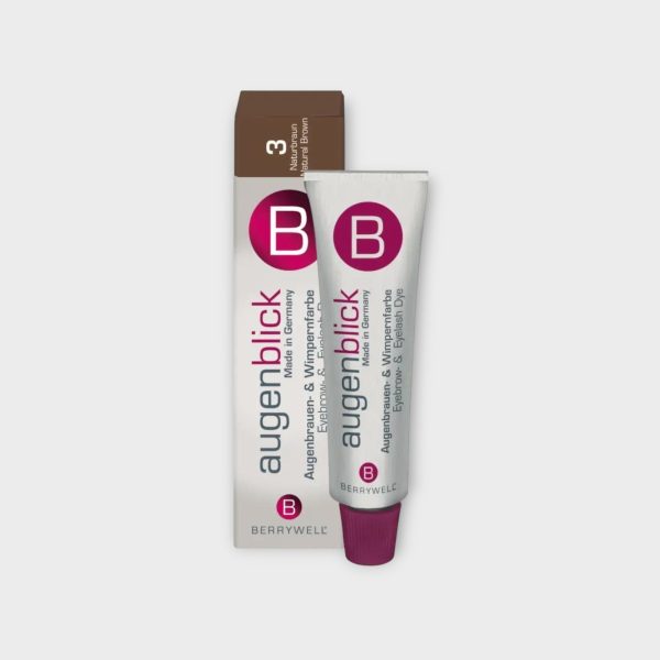 Berrywell Eyebrow and Eyelash Dye Natural Brown 15ml