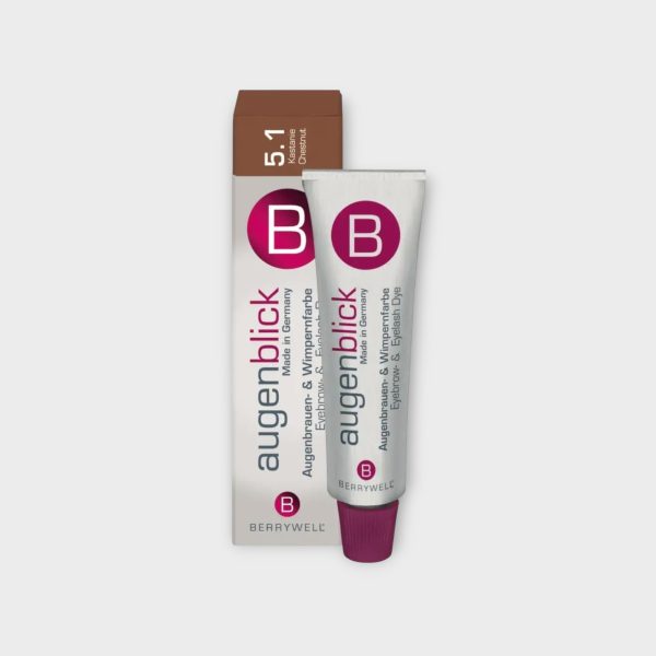 Berrywell Eyebrow and Eyelash Dye Chestnut 15ml