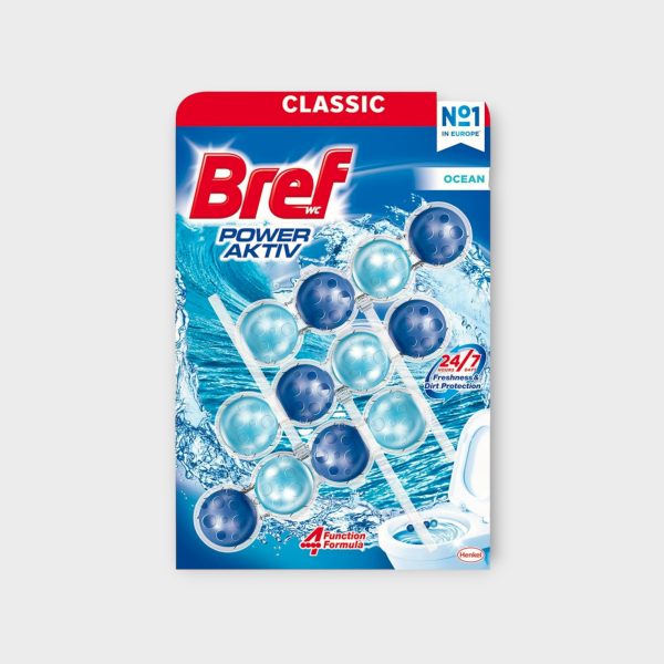 Bref Color Activ toilet hanger 3x50g SEA
