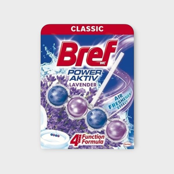 BRE011.jpg Bref Power Activ Lavender toilet balls 50g