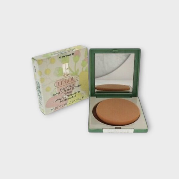 Clinique Stay-Matte Sheer Pressed Powder Dry Combination to Oily 04 Stay Honey