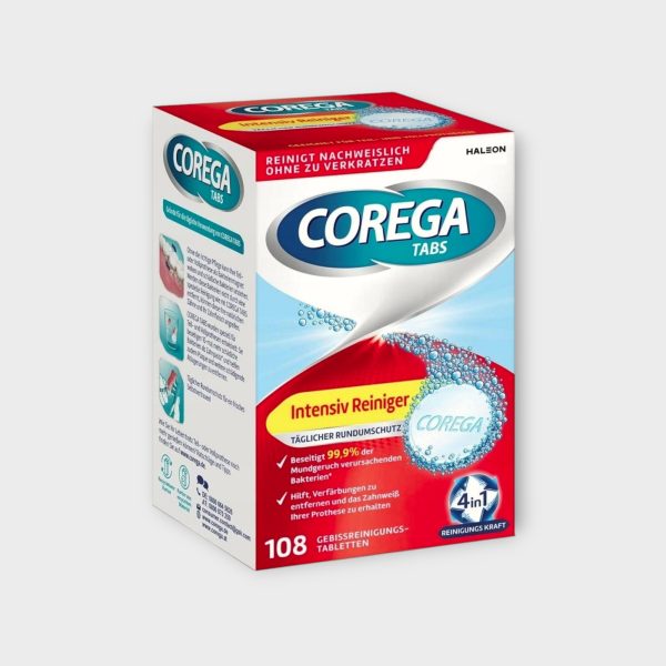 Corega TABS Denture Cleansing 108 Tablets