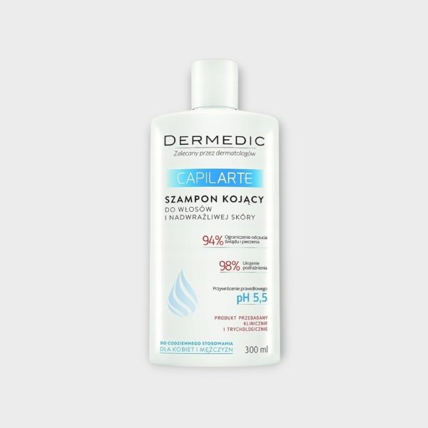 DER006.jpg Dermedic CAPILARTE SHAMPOO300ML HAIRHYP FOR HAIR AND HYPERSENSITIVE SCALP