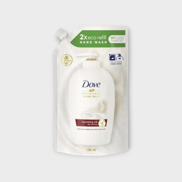 Dove Liquid Soap Refill 500ml Fine Silk