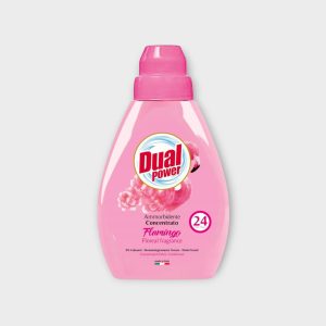 Dual Power Fabric Softener 600ml FLAMINGO - 24 washes