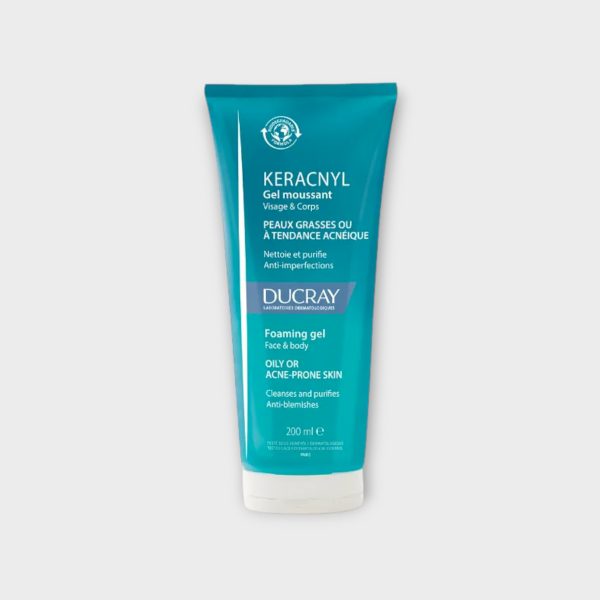 DUC004.jpg Ducray Keracnyl foaming gel face and body 200ml