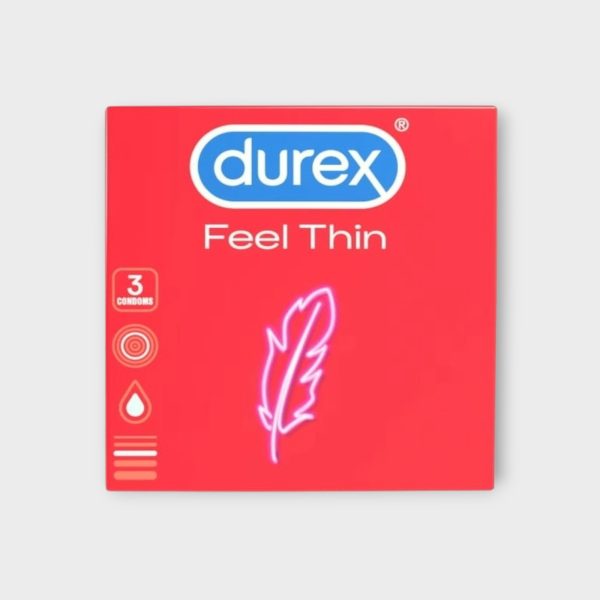 DUR008.jpg DUREX Condoms Feel Thin 3 pcs