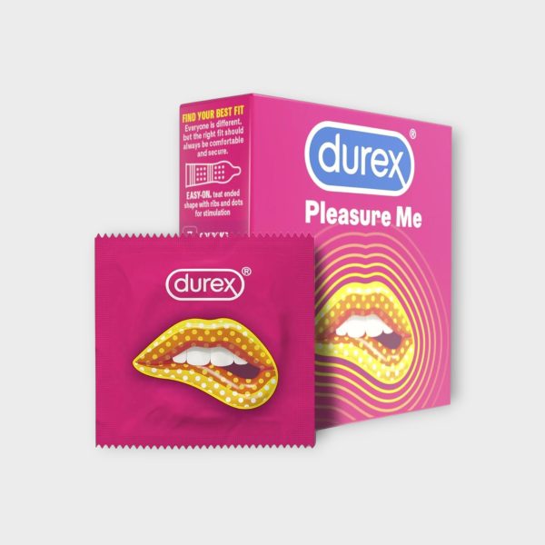 DUR011.jpg DUREX Condoms Pleasure Me 3 pcs