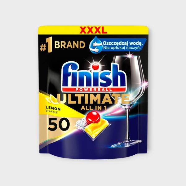 Finish Dishwasher Capsules + Rinse Aid Set