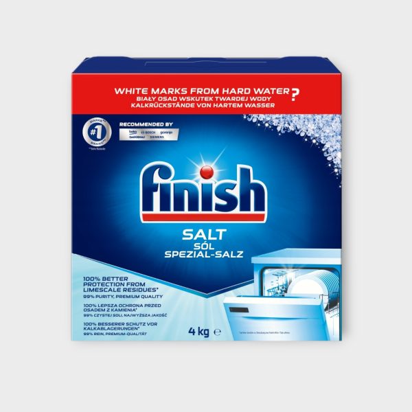 FINISH Coarse Dishwasher Salt 4 kg