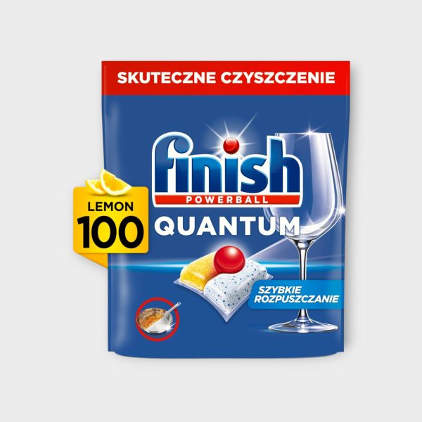 FINISH QUANTUM All in one PODS LEMON 100 pcs