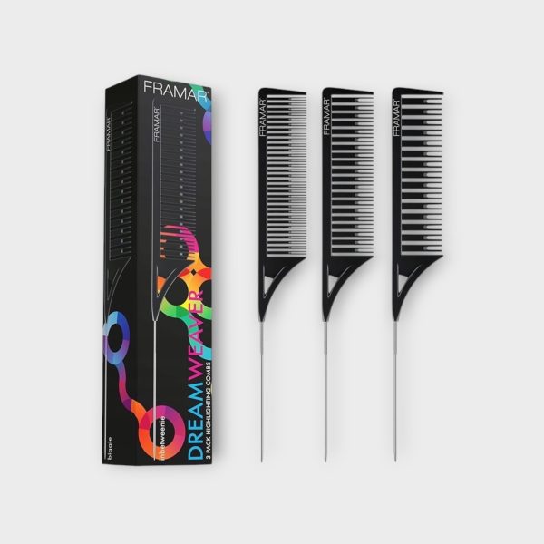 FRAM010.jpg FRAMAR DREAM WEAVER BRUSH SET BLACK (3PCS)
