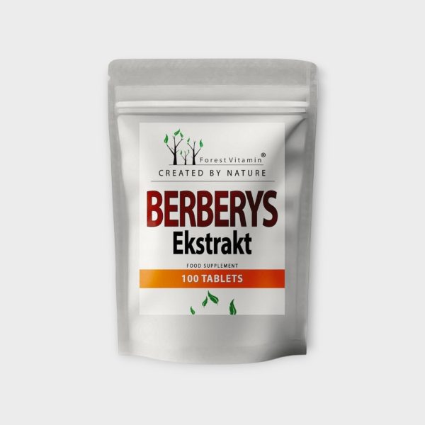 FVT004.jpg Forest Vitamin Barberry 500mg 2% 100 tabs