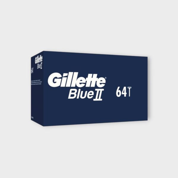 Gillette BOX Gillette Blue II Disposable Razor 64 pcs.