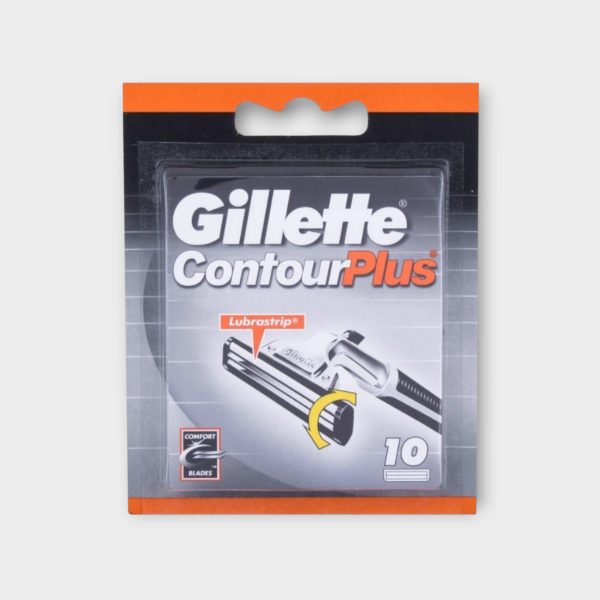 GIL020.jpg Gillette Contour Plus 10x Razor Blade Cartridges