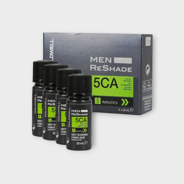 GOLDWELL 5CA MEN RESHADE 4 SHOTS X 20ML