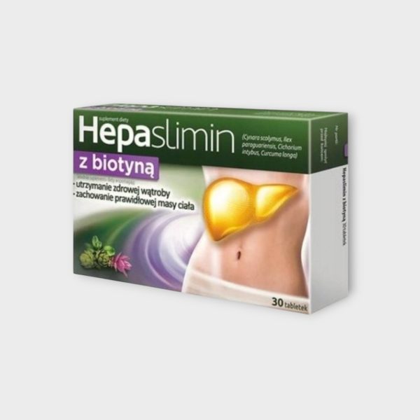 HEPASLIMIN with biotin - 30 tablets