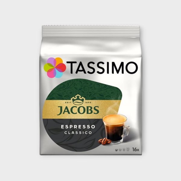 JAC004.jpg Jacobs TASSIMO Espresso Classico Capsules 16 pcs