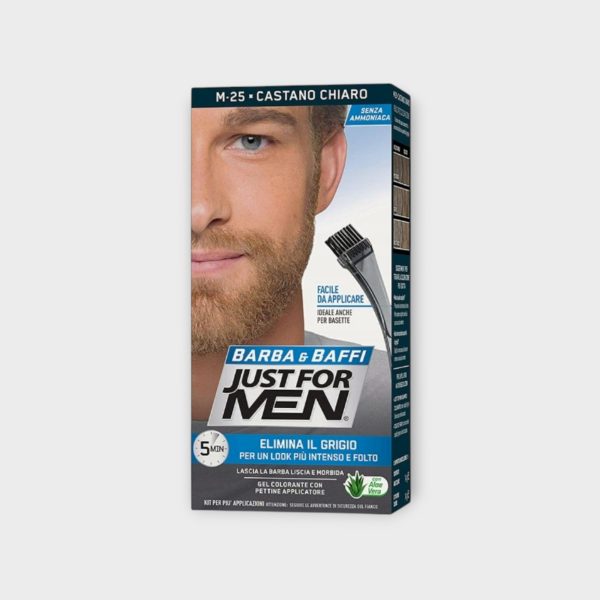 JFM003.jpg Just for Men Light Brown colorant for beard M25