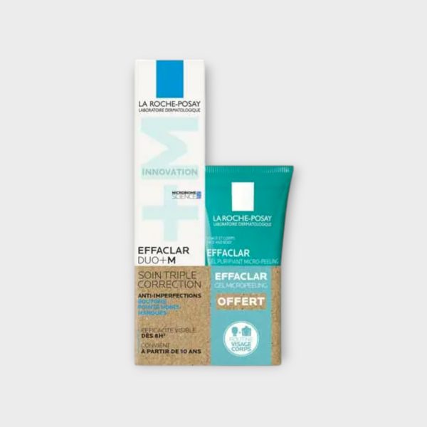 La Roche-Posay Effaclar Duo+M Corrective Anti-recurrence Treatment Effaclar Duo+ + Gel Micropeeling