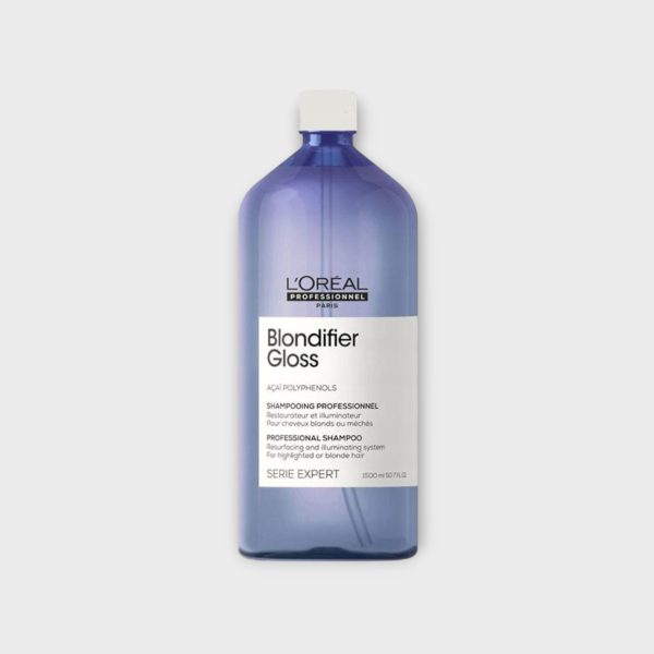 LOR416.jpg L'OREAL SE BLONDIFIER GLOSS SHAMPOO 1500ml