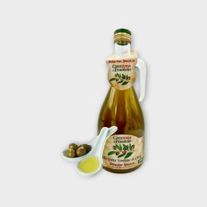 Levante Olive Oil Italian Grezzona cold pressed (unfiltered) 1L with handle extra virgin olive oil 1L