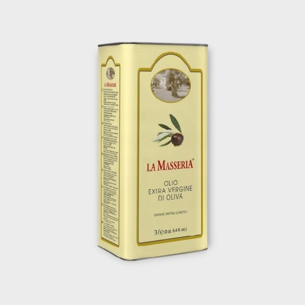 Levante Olive Oil, Italian, cold-pressed, 3000ml can