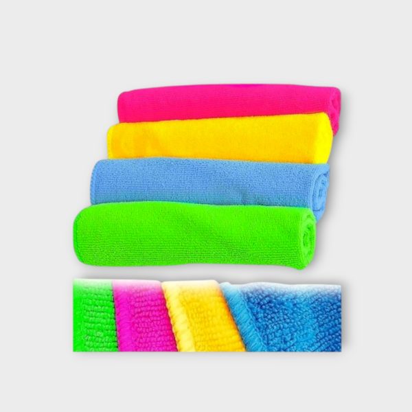 Set of 4 kitchen towels 30x30