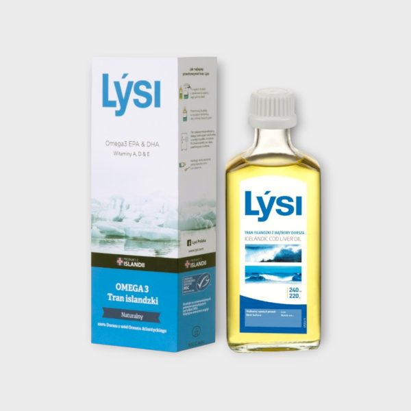 Lysi Icelandic Omega 3 liver oil 240ml