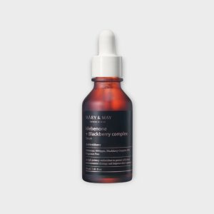 Mary&May Idebenone + Blackberry Complex Serum, 30 ml - Firming serum for