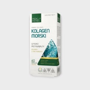 MARINE COLLAGEN Collagen 60 capsules MEDICA HERBS Firm skin Joint support