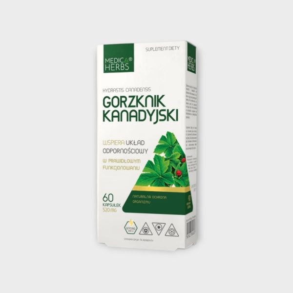 Medica Herbs Goldenseal Berberine 60 Capsules