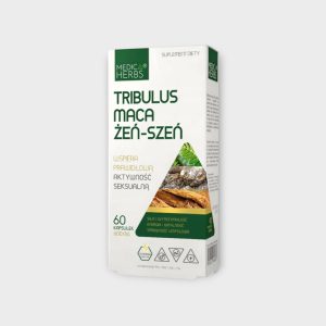 MED029.jpg Tribilus Maca Ginseng 60 capsules MEDICA HERBS