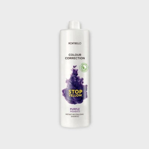 MON043.jpg Montibello COLOR CORRECTION STOP YELLOW SHAMPOO 1000 ml
