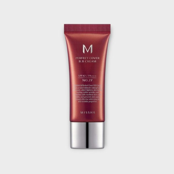 Missha M Perfect Cover BB Cream (No. 27 Honey Beige) 50ml