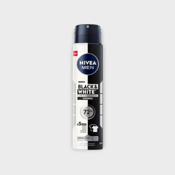 NIVEA Deodorant Black&White Invisible Original 48H 200 ml