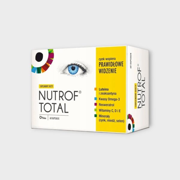 NUTROF Total With Vitamin D3 60 Capsules