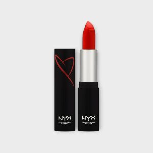 NYX Shout Loud Satin Lipstick - RED HAUTE