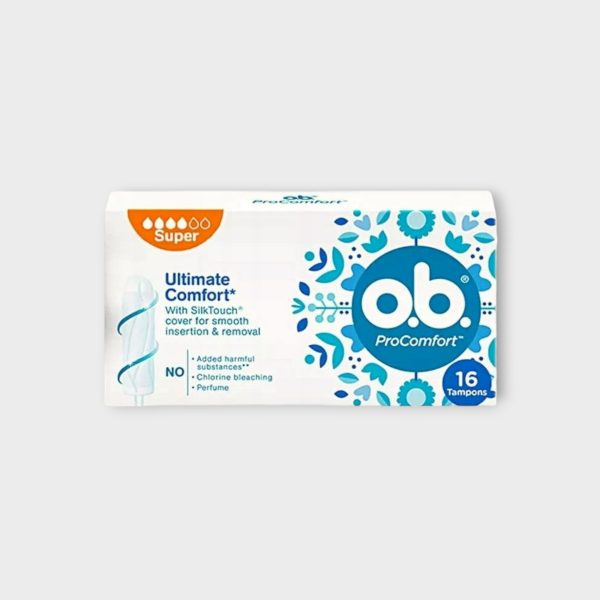 OB ProComfort Tampons, Super, 16 pcs