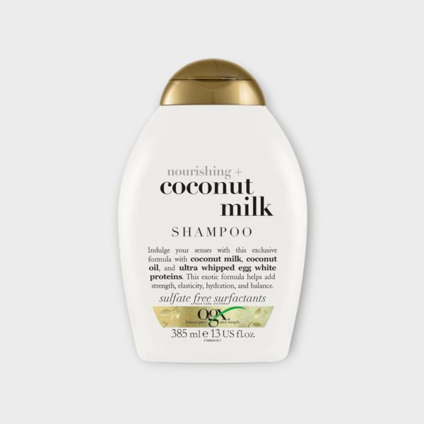 Ogx Nourishing Plus Coconut Milk Shampoo 385ml