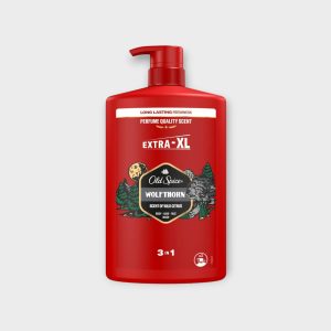 Old Spice Shower Gel, Shampoo 3in1 Wolfthorn Pump 1000 ml