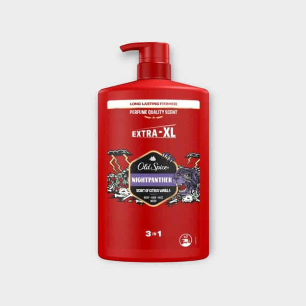OLD014.jpg Old Spice Nightpanter 3-in-1 Shower Gel and Shampoo 1000 ml