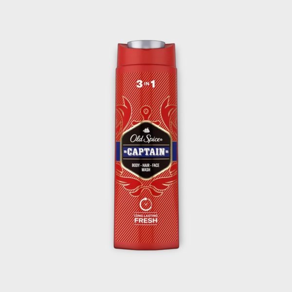 OLD017.jpg Old Spice Captain Shower Gel 400ml
