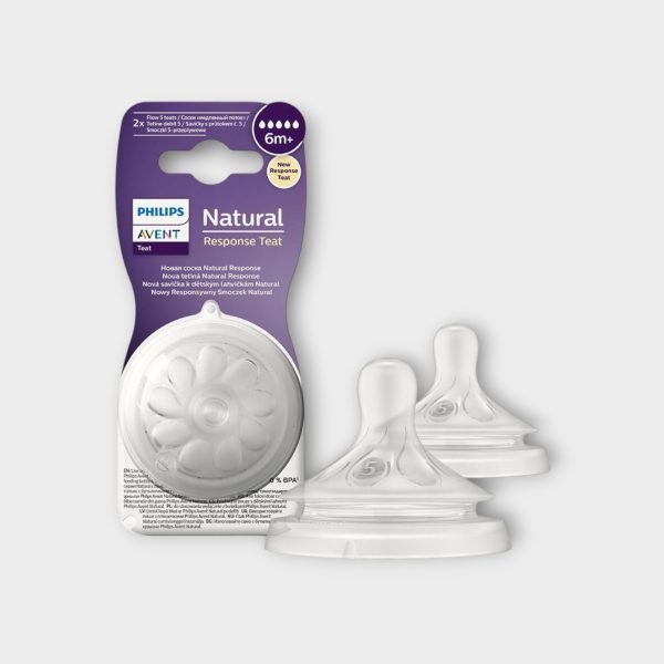 Philips Avent Natural Response Nipple 6M+ 2 pcs