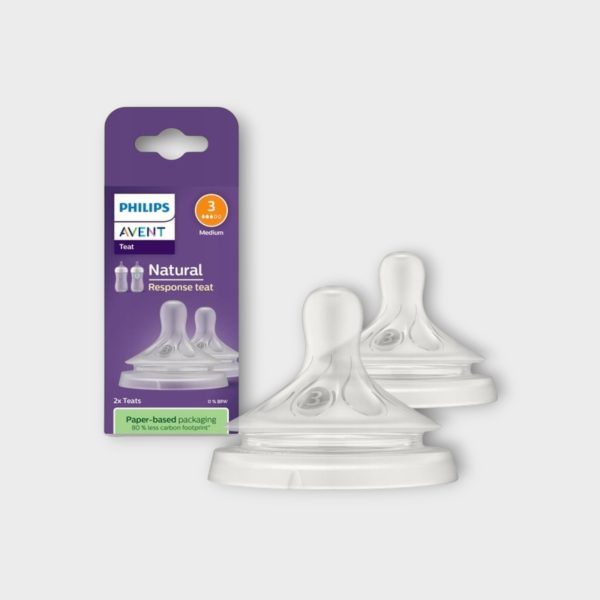 Philips Avent Natural Response Nipple 1M+ 2 pcs
