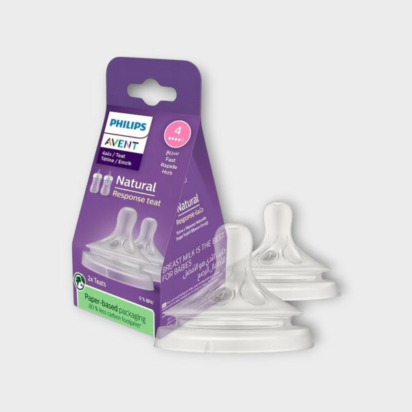 Philips Avent Natural Response Nipple 3M+ 2 pcs